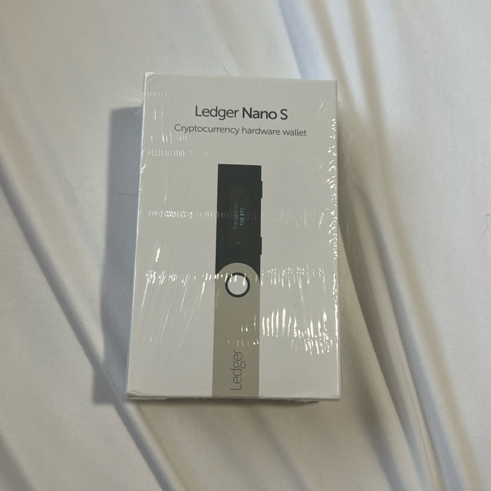 Ledger Nano S hardware wallet